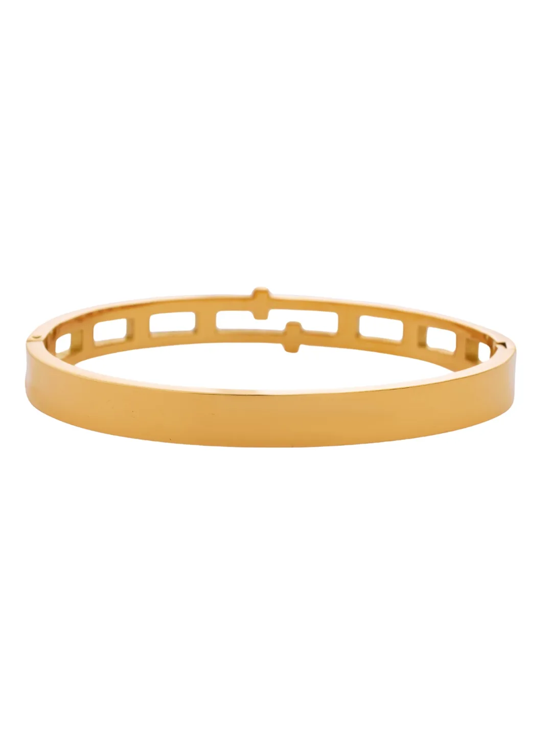Ground Image of GOLDEN HELIX LINK BRACELET