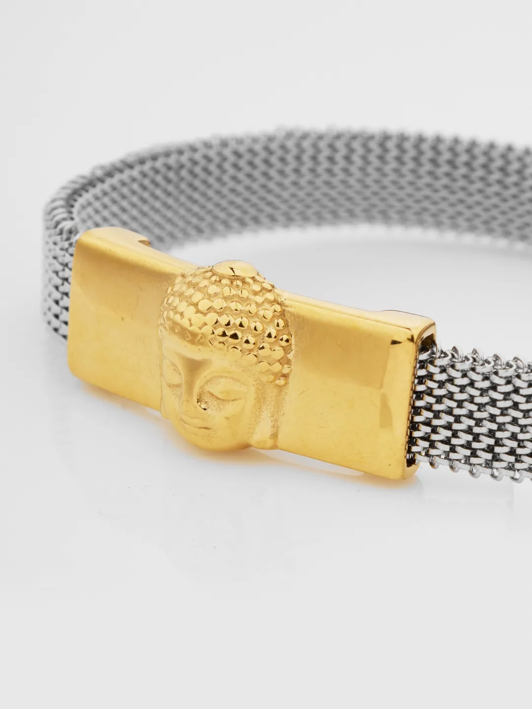 Bottom View of Silver Serenity Cuff