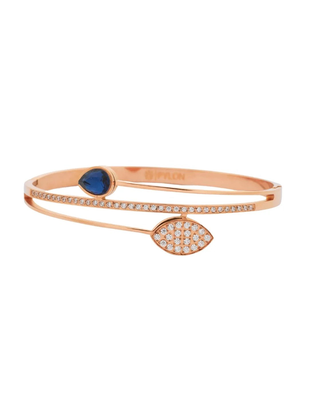 Upper View of Rose Gold Grace Gleam