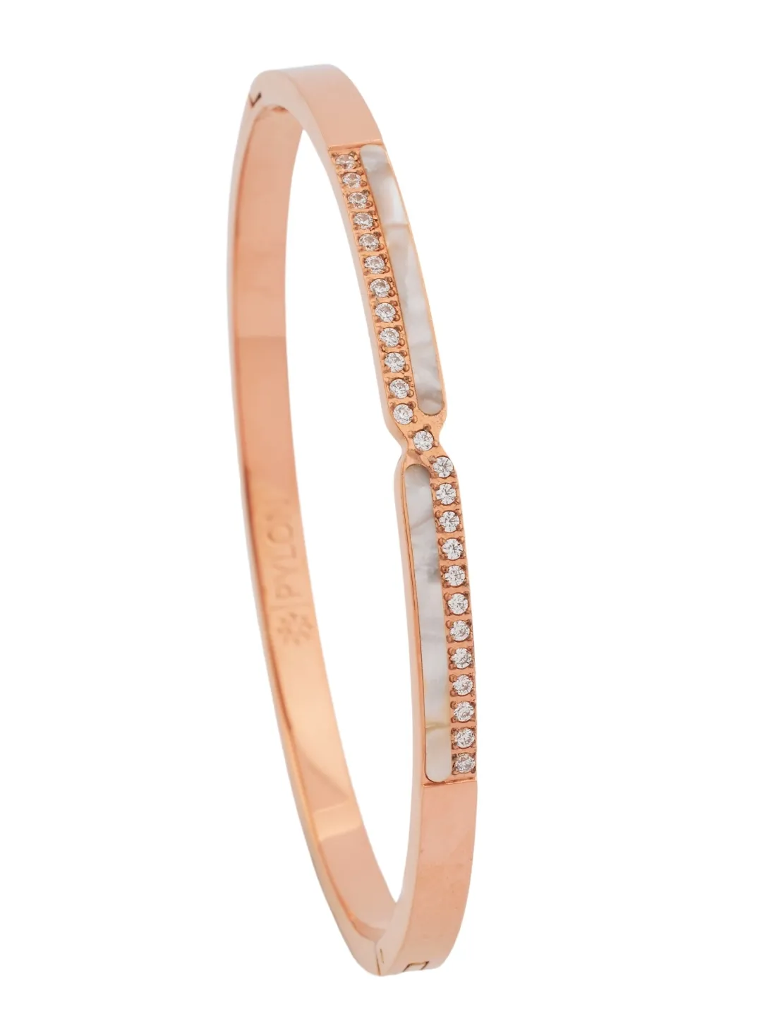 Back Image of Radiance Ripple Rose Gold
