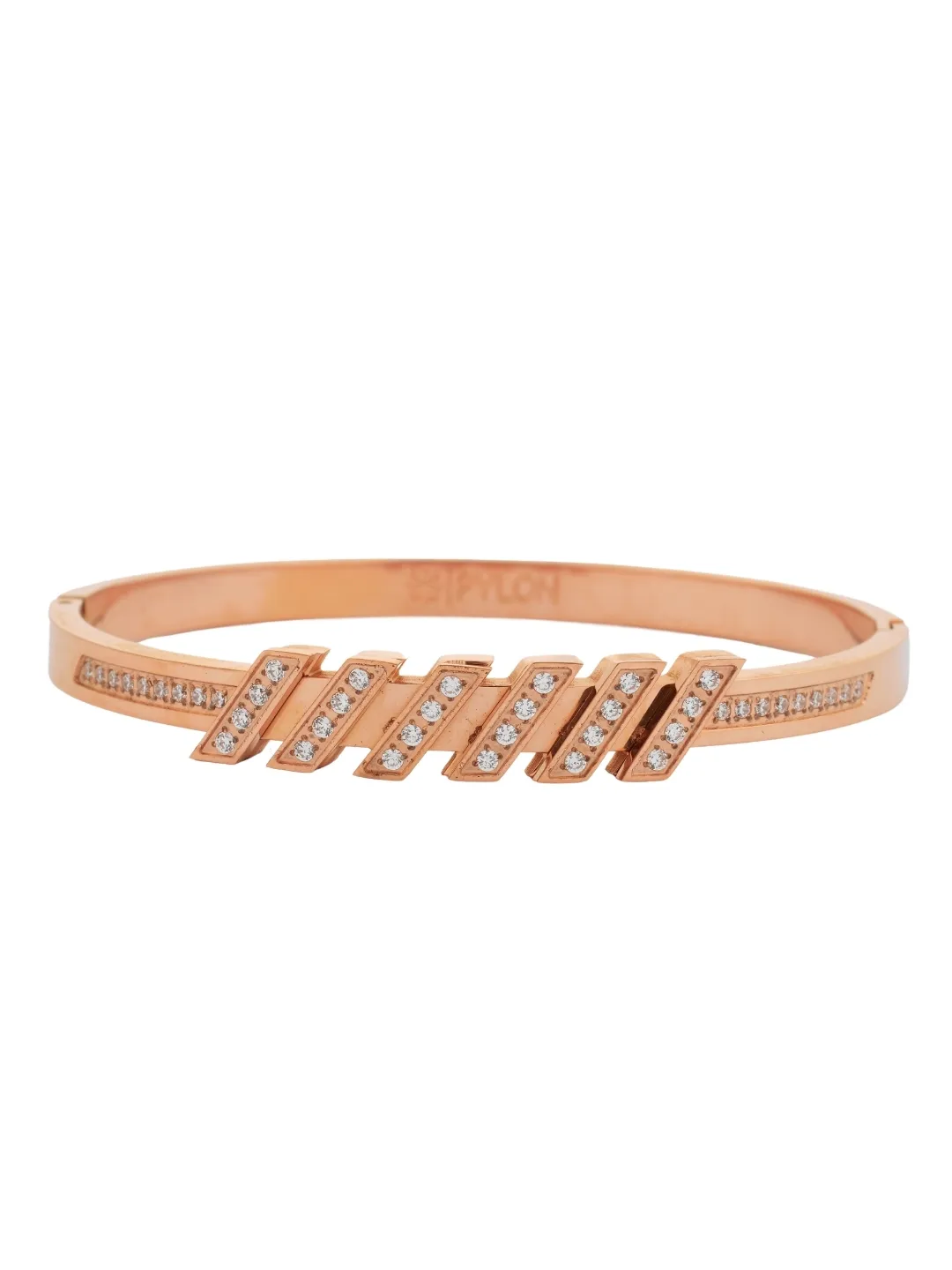 Upper View of Empress Enchant kadas Rose Gold
