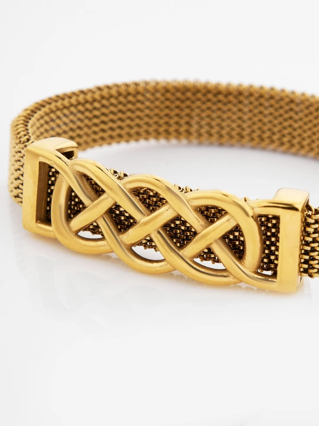 Bottom View of Golden Cabal Cuff