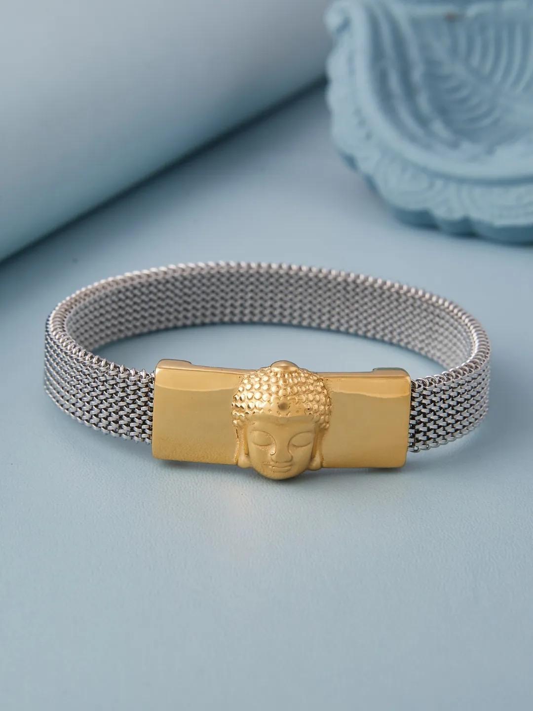 Back Image of Silver Serenity Cuff