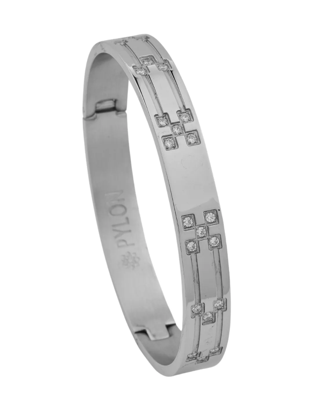 Back Image of Platinum checkmate kada