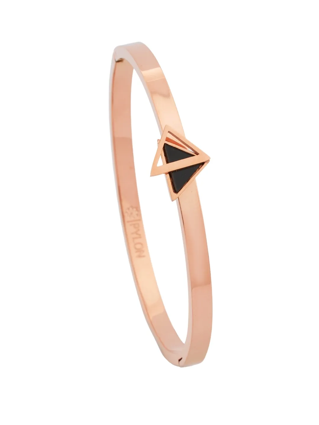 Back Image of LuxeLattice Rose Gold kada