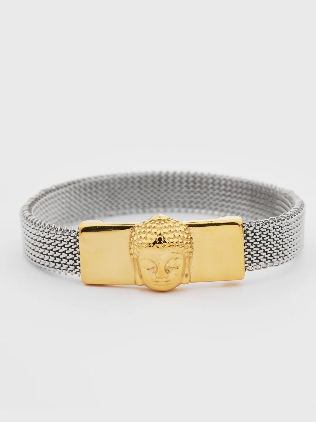 Upper View of Silver Serenity Cuff