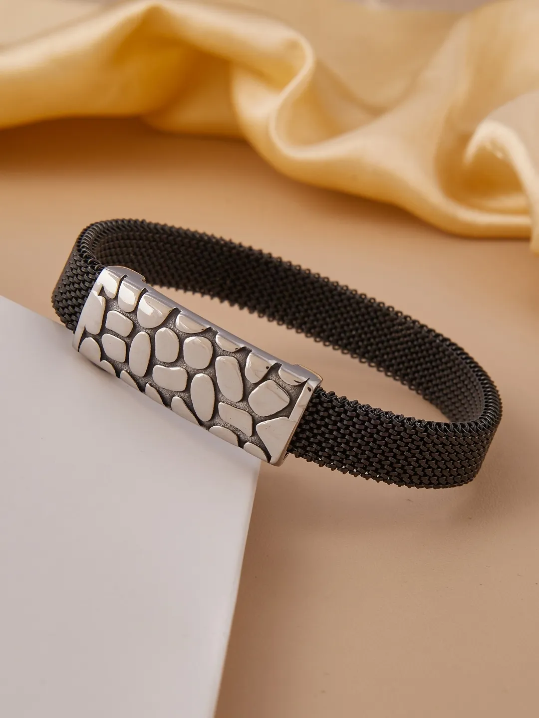 Back Image of Midnight Vipera Bracelet