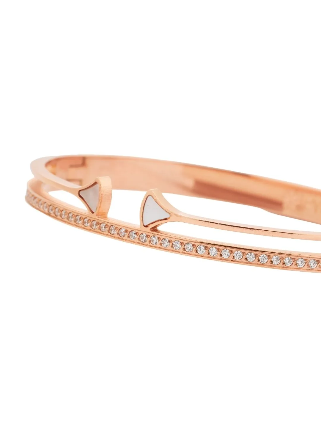 Bottom View of Roseate Nexus Cuff 
