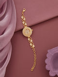 Golden Allure diamond wrist watch