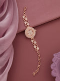 Aurora wrist watch in rose gold
