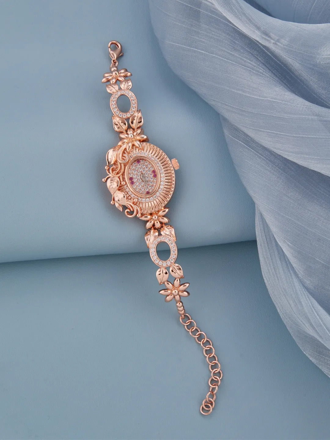 Via Venus wrist watch in rose gold