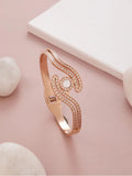 Pearl Prelude Kada Rose Gold