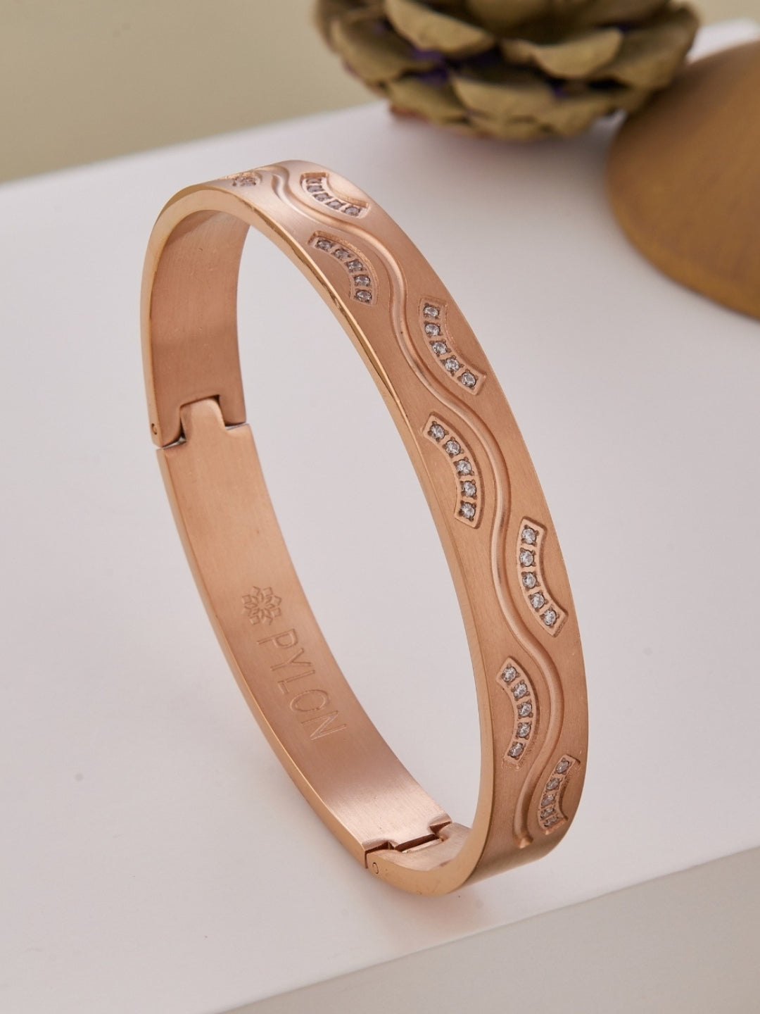 Tidal Vanguard Cuff in rose gold