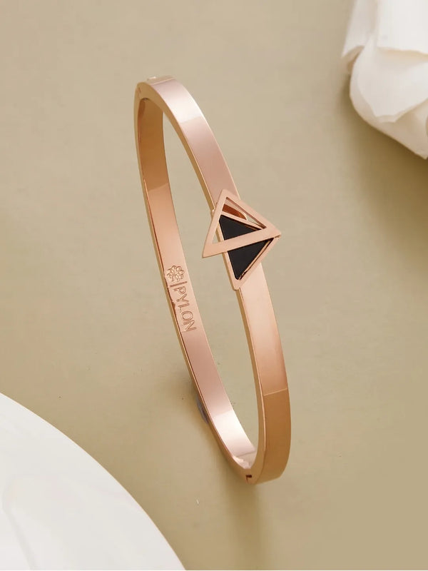 LuxeLattice Rose Gold kada