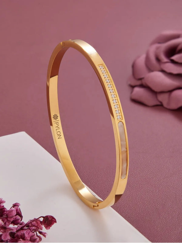 Golden Luminaire Cuff