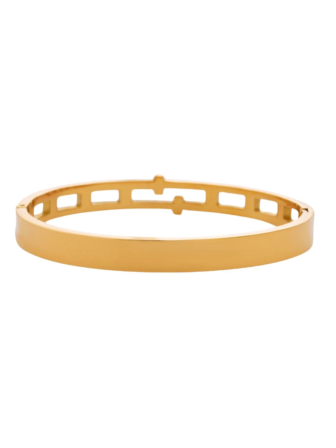 GOLDEN HELIX LINK BRACELET