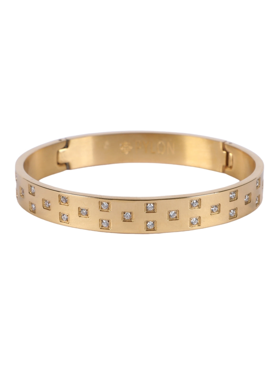 Matrix Luxe Cuff with gold polish