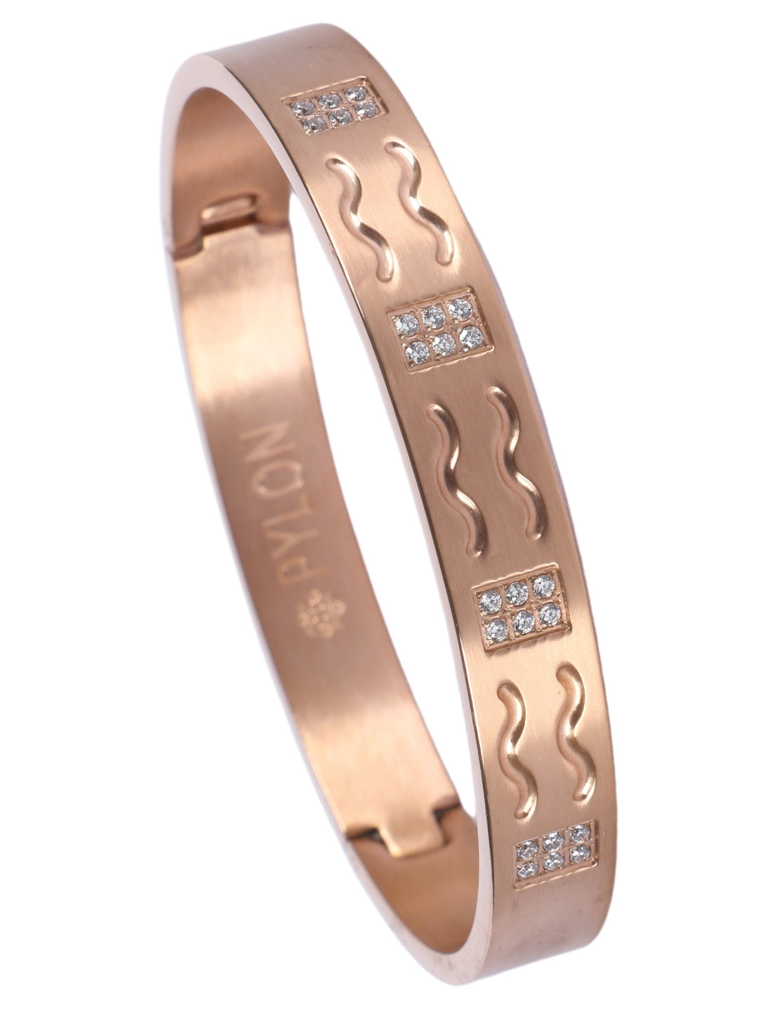 The Pharaoh Cuff in rose gold