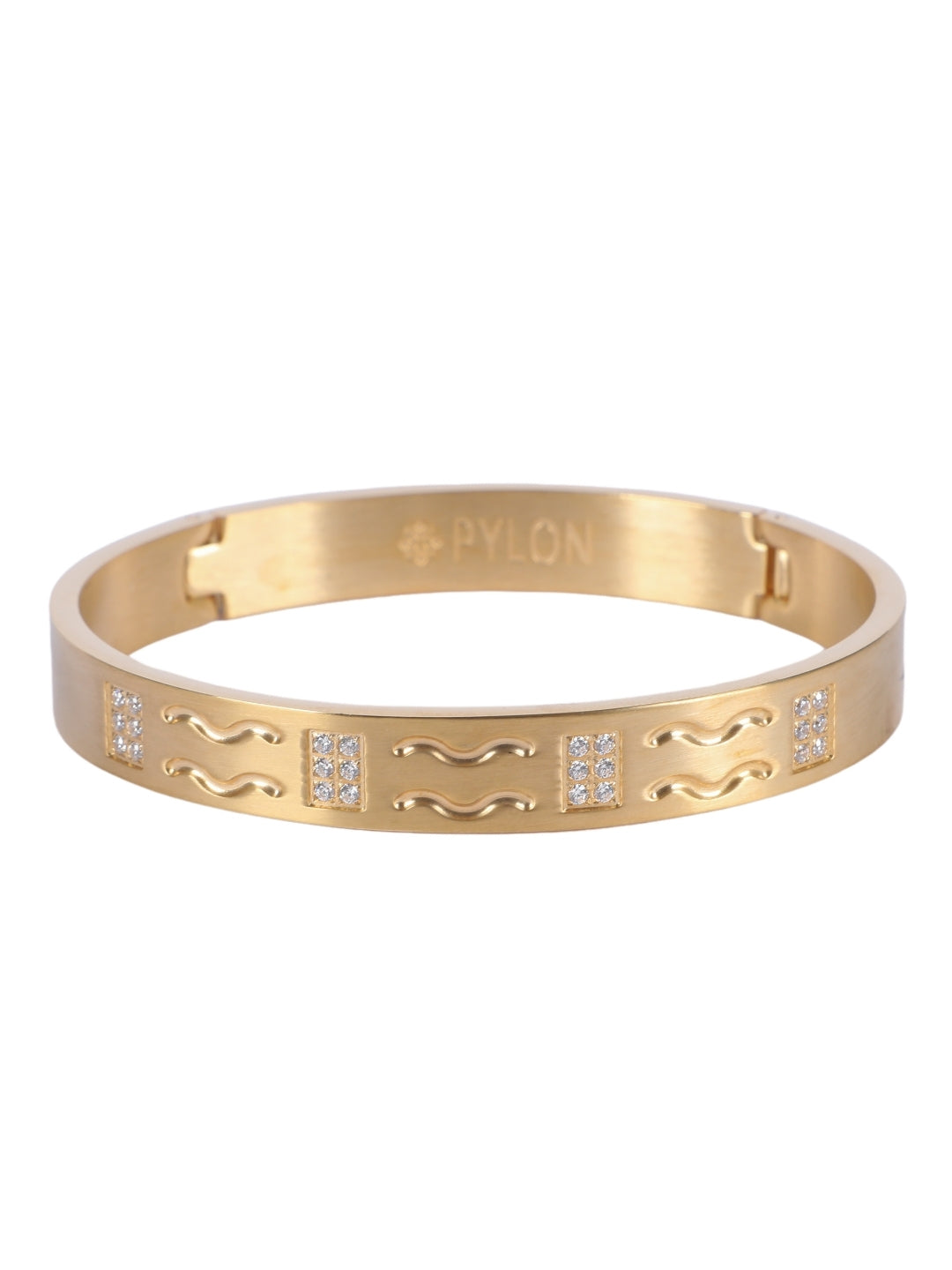 The Pharaoh Cuff in gold