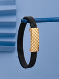 Silver Gridlock Bracelet