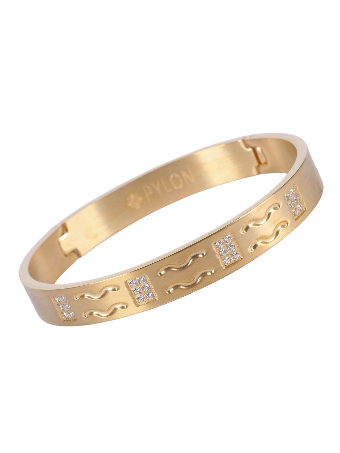 The Pharaoh Cuff in gold