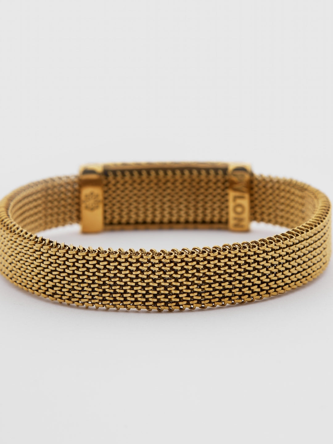 Gridlock Platinum Bracelet