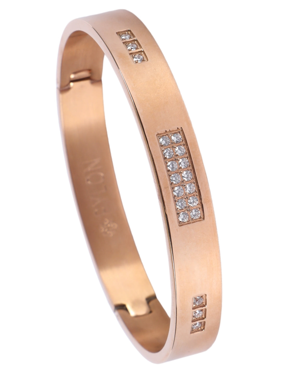 Roseate rectangular radiance Cuff