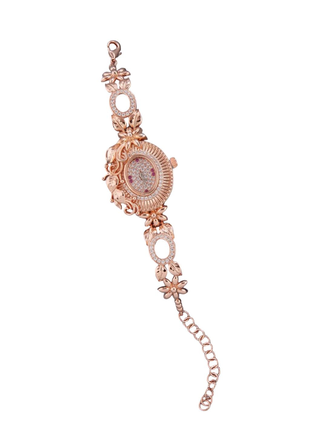 Via Venus wrist watch in rose gold