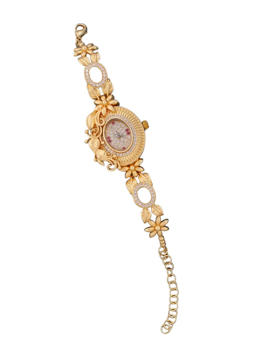 Via Venus wrist watch in mat silver