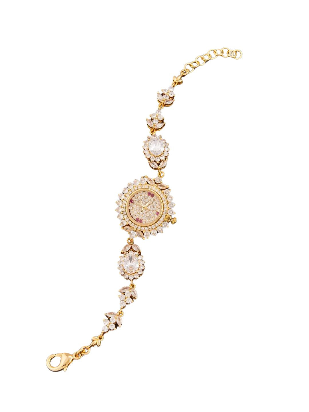 Enchanted Cascade Golden Watch