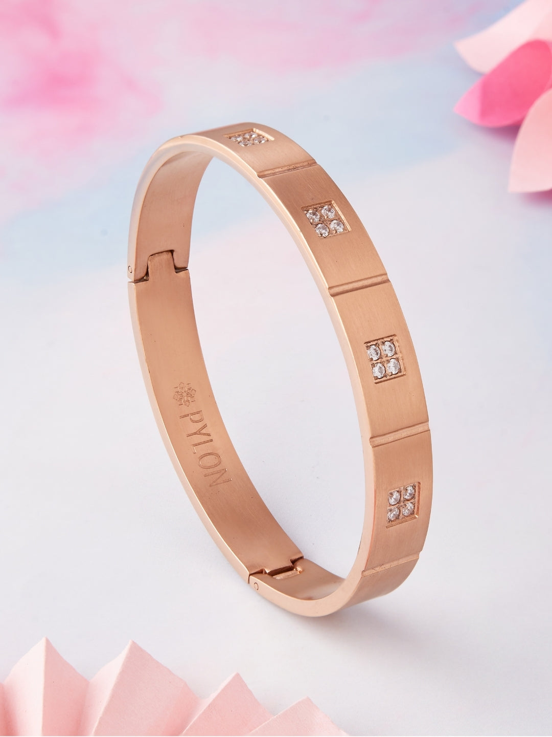 Squared Bracelet in Rose gold