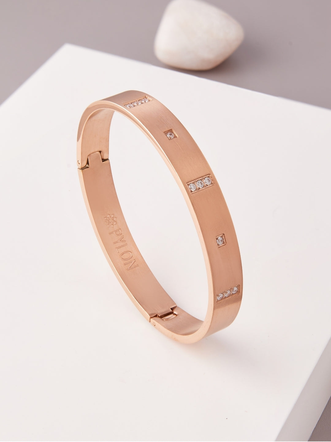 The Nomad Bracelet in rose gold