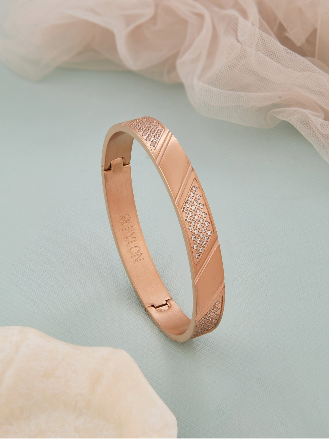 Terra Forge Cuff in Rose Gold