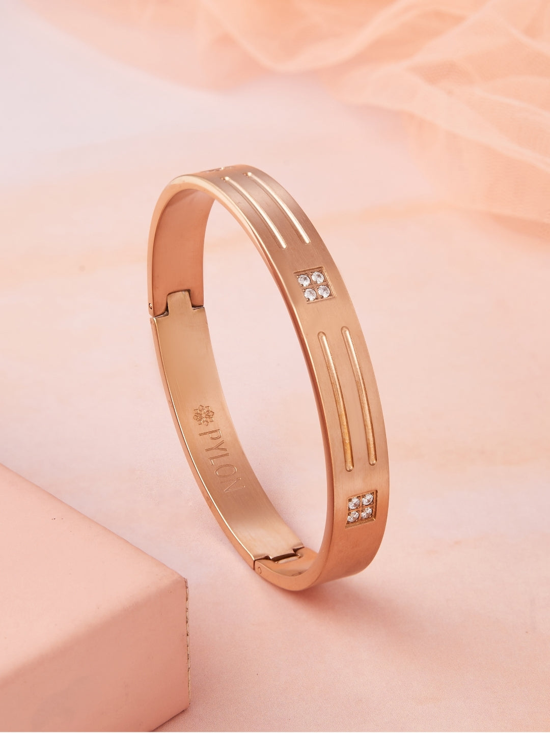 Rose Gold Earth Homme Cuff