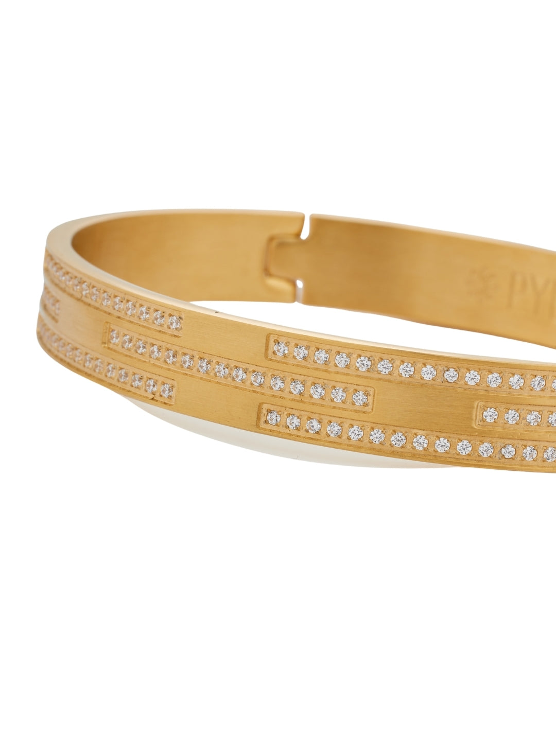 Wrist Forge Kada In Gold