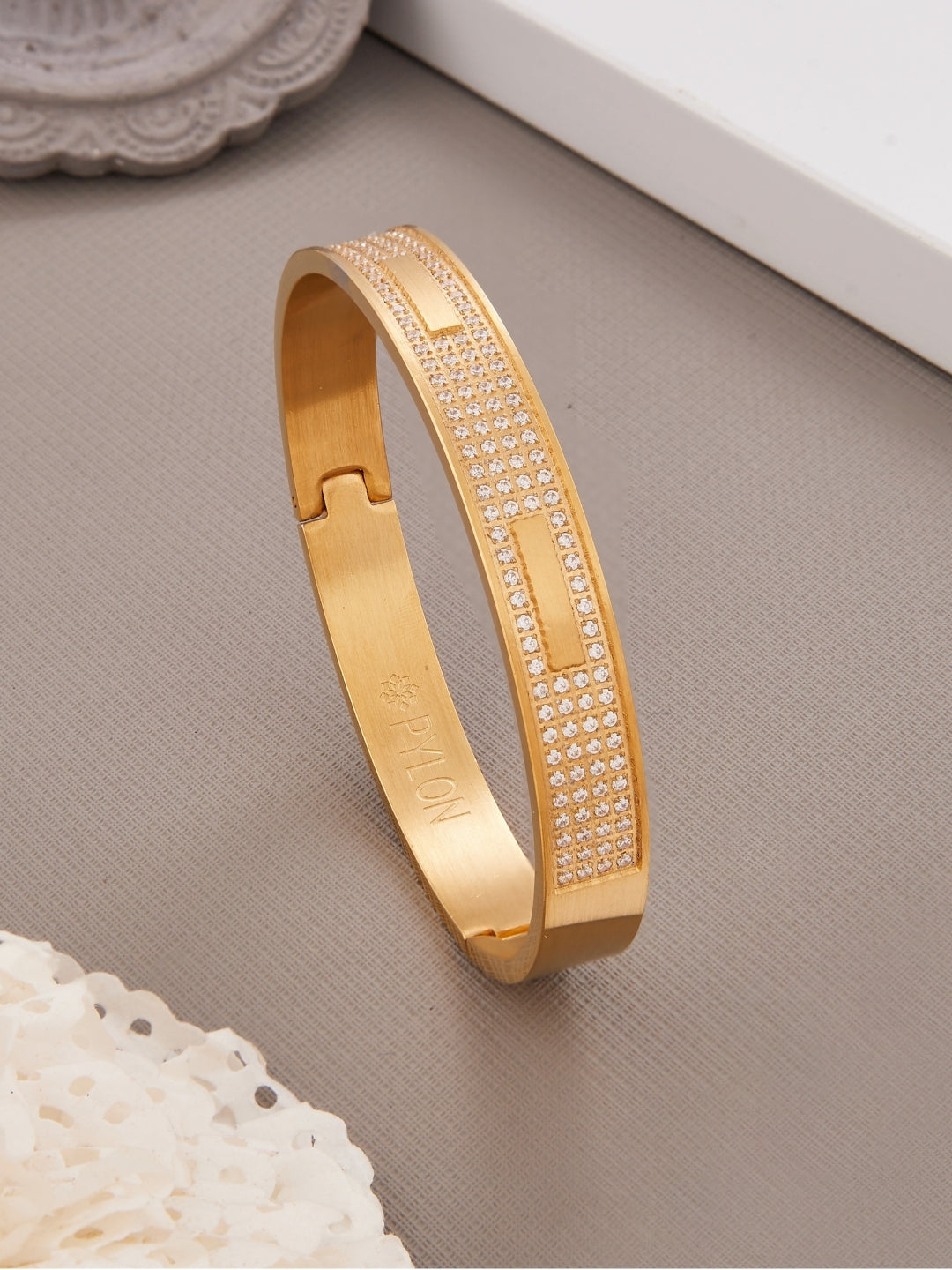 Golden QuantumQuill Cuff