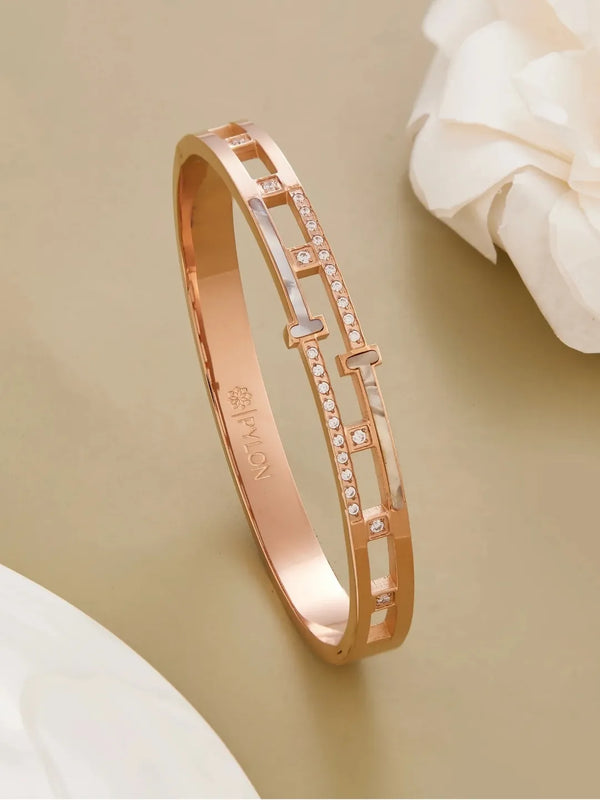 Roseate Helix Link Bracelet